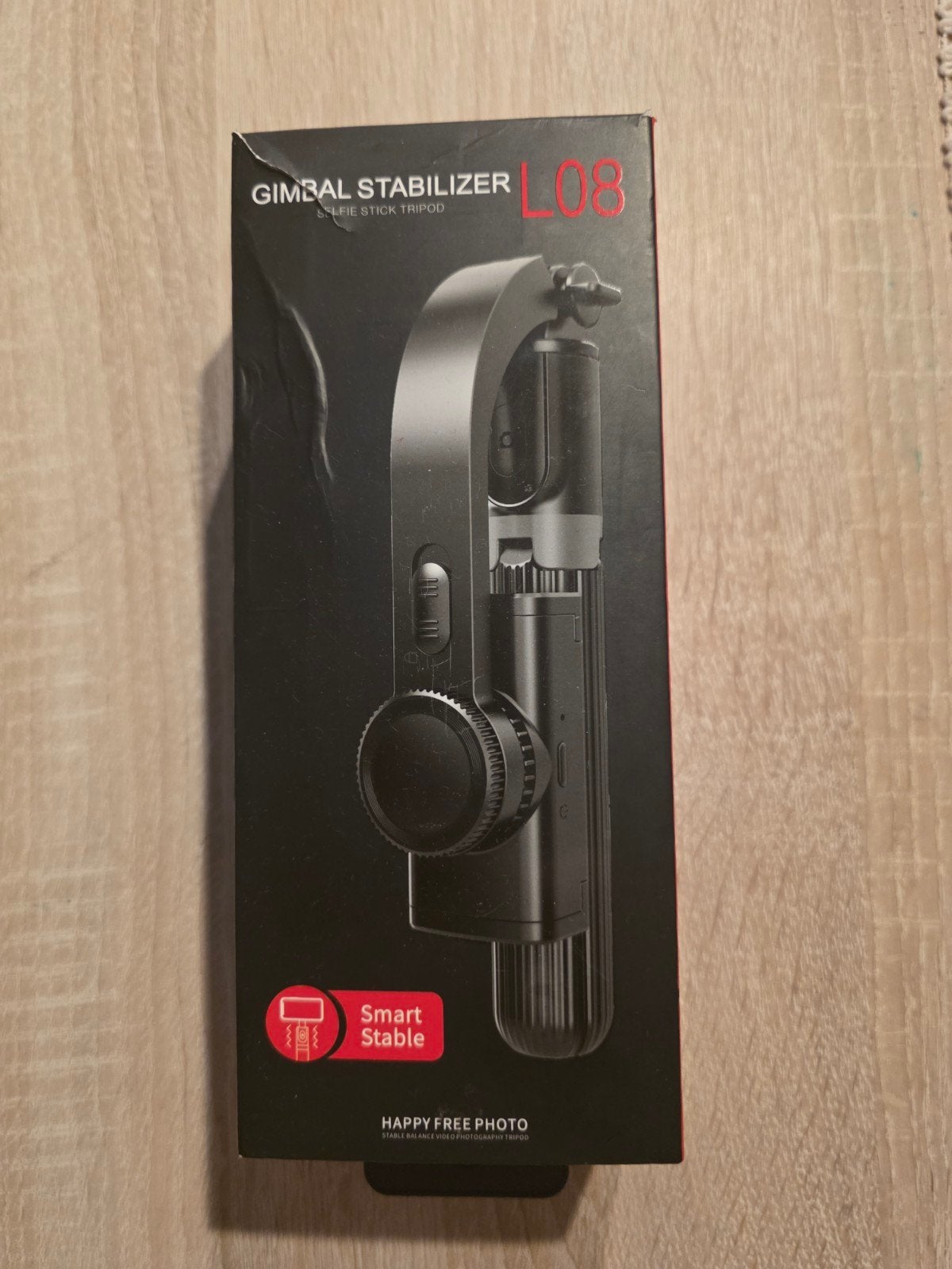 Gimbal Stabilizer L08 Selfie Stick Statief, Ophalen