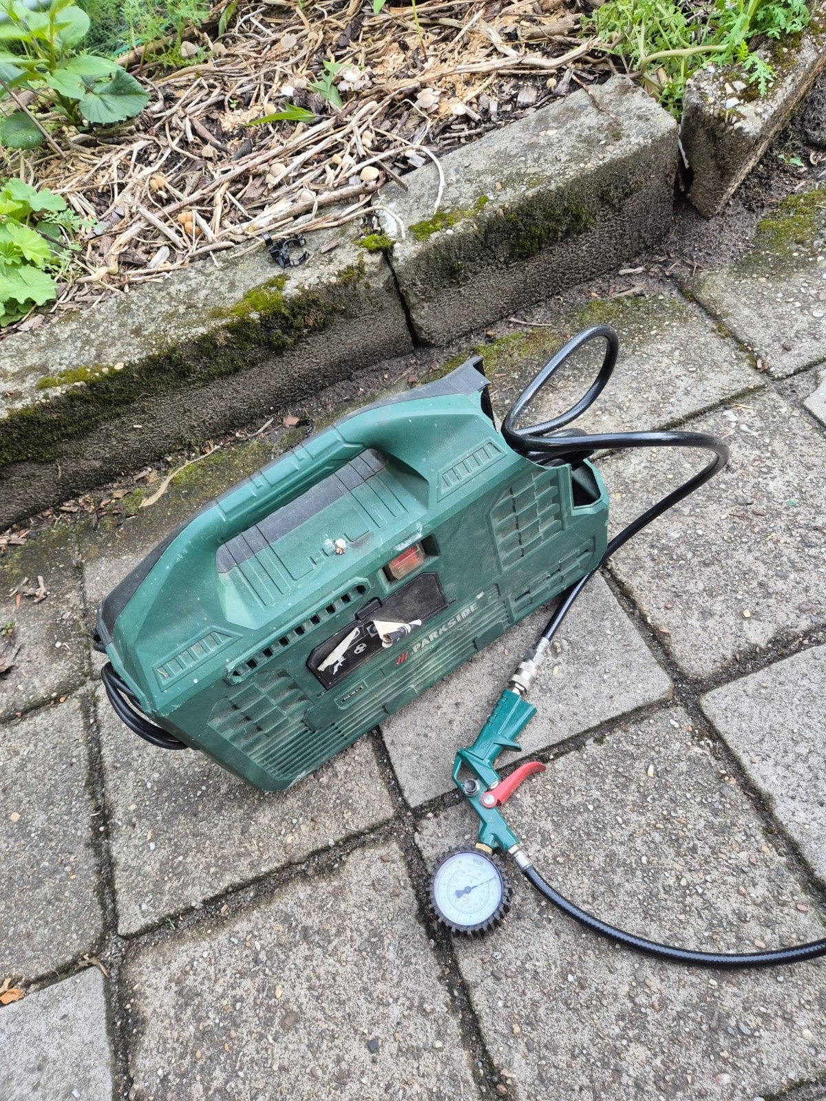 Parkside Luchtcompressor PKZ 180 C4 - Krachtig, Minder dan 25 liter, Ophalen of Verzenden, Minder dan 200 liter/min