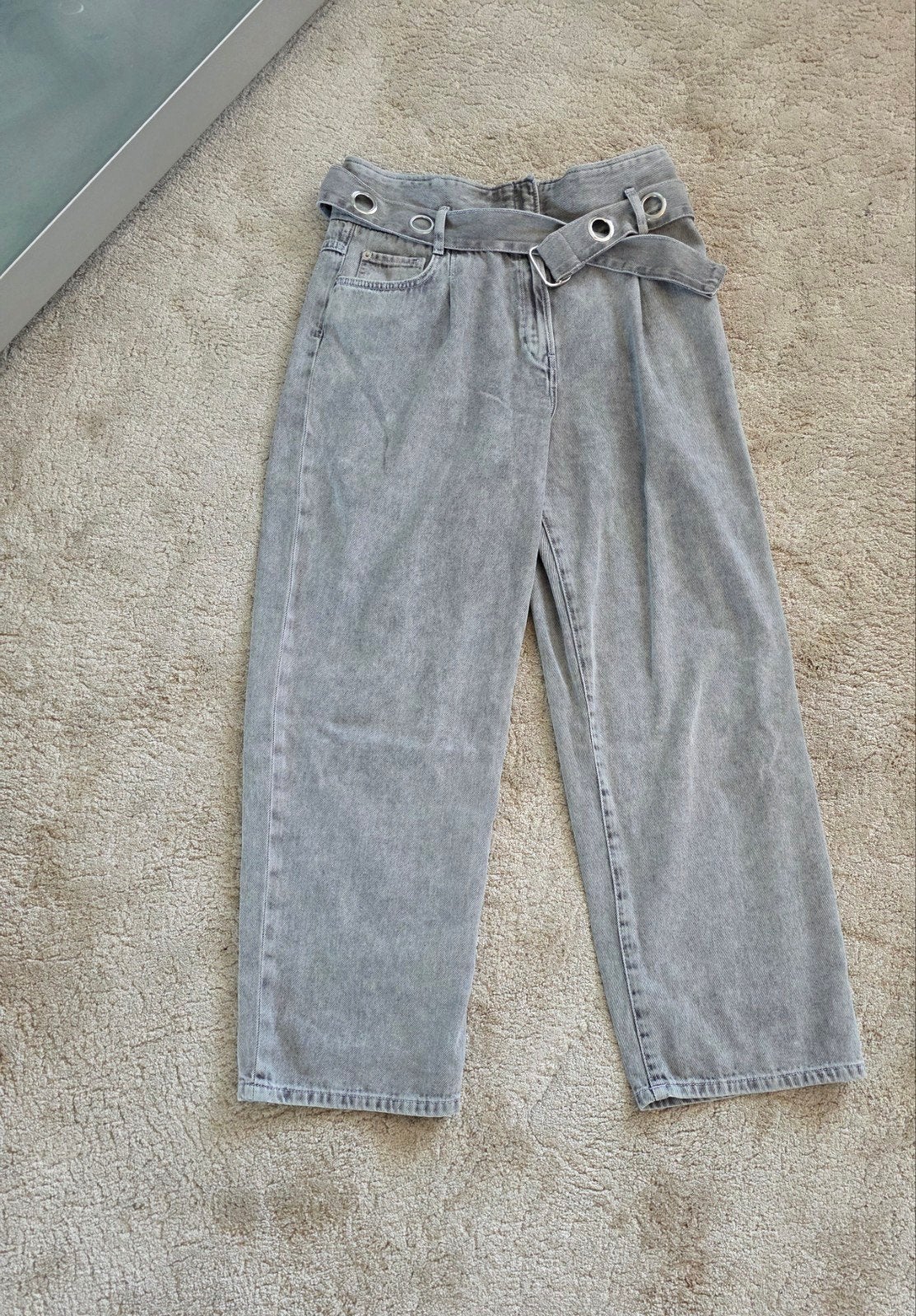 Iro Grijze Jeans Maat 40 - Zo goed als nieuw, Ophalen of Verzenden, W30 - W32 (confectie 38/40), Grijs, Iro