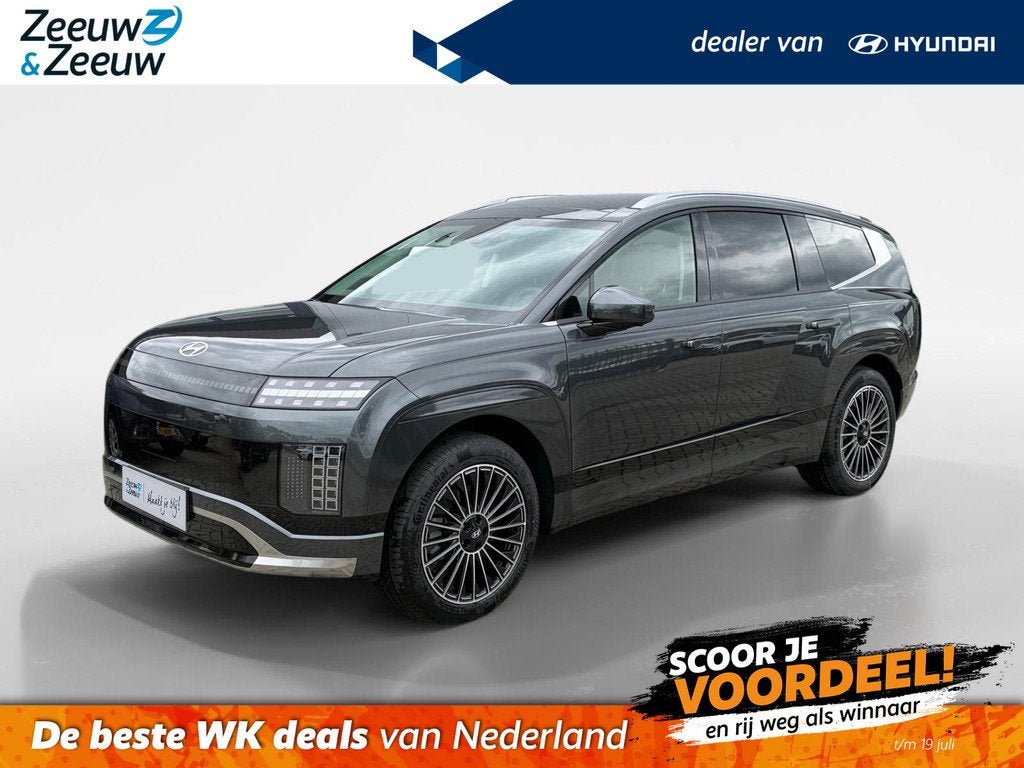 Hyundai IONIQ 9 Lounge 110kWh AWD+ | NU TOT €6.000,- KORTI, Auto's, Hyundai, Automaat, 12 maanden, Stof, 2500 kg