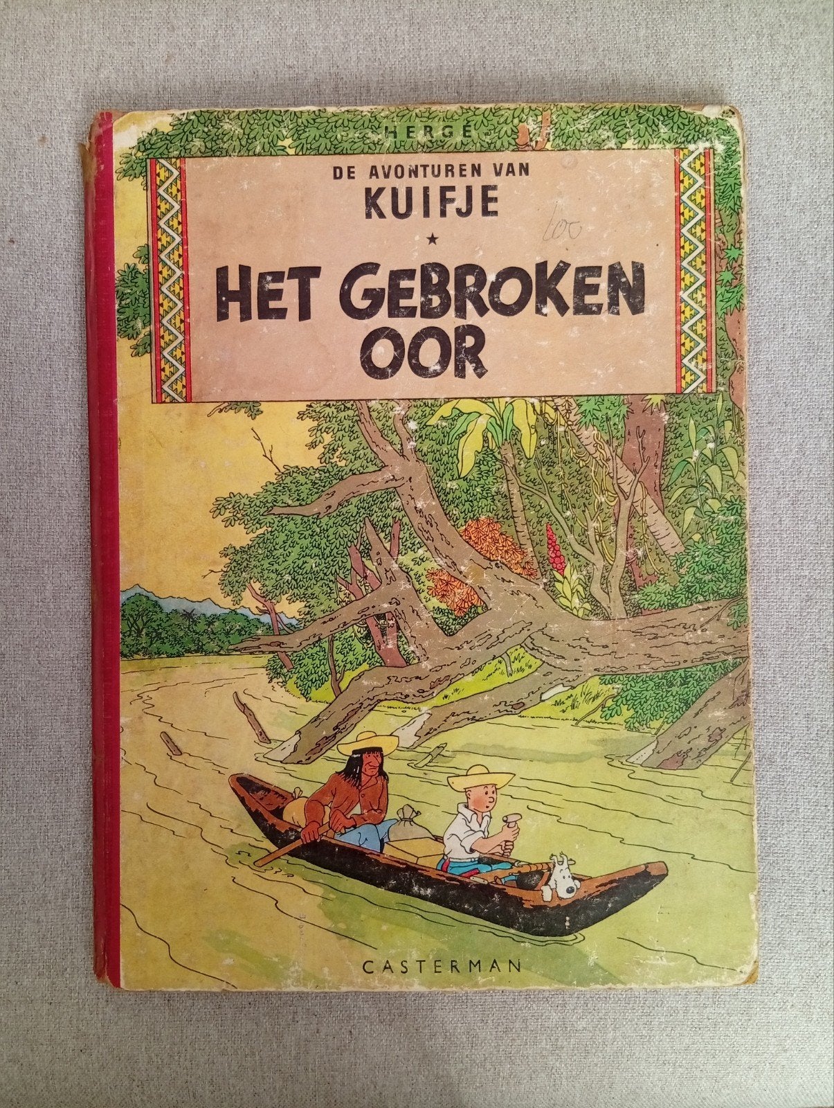Kuifje: Sigaren vd Farao 1955 & de Zaak Zonnebloem 1956 HC!, Boeken, Eén stripboek, Ophalen of Verzenden, Gelezen