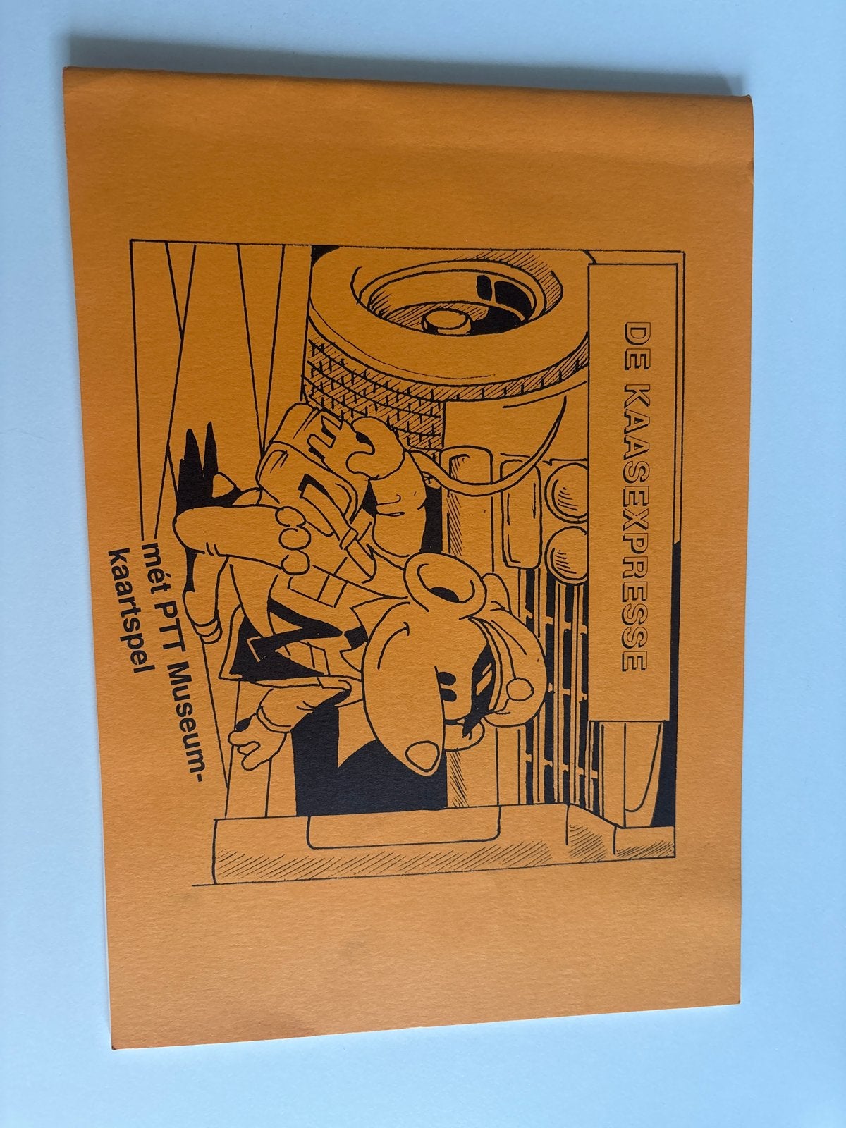 De Kaasexpresse - Educatief stripboek PTT Museum, Eén stripboek, Ophalen of Verzenden, Gelezen