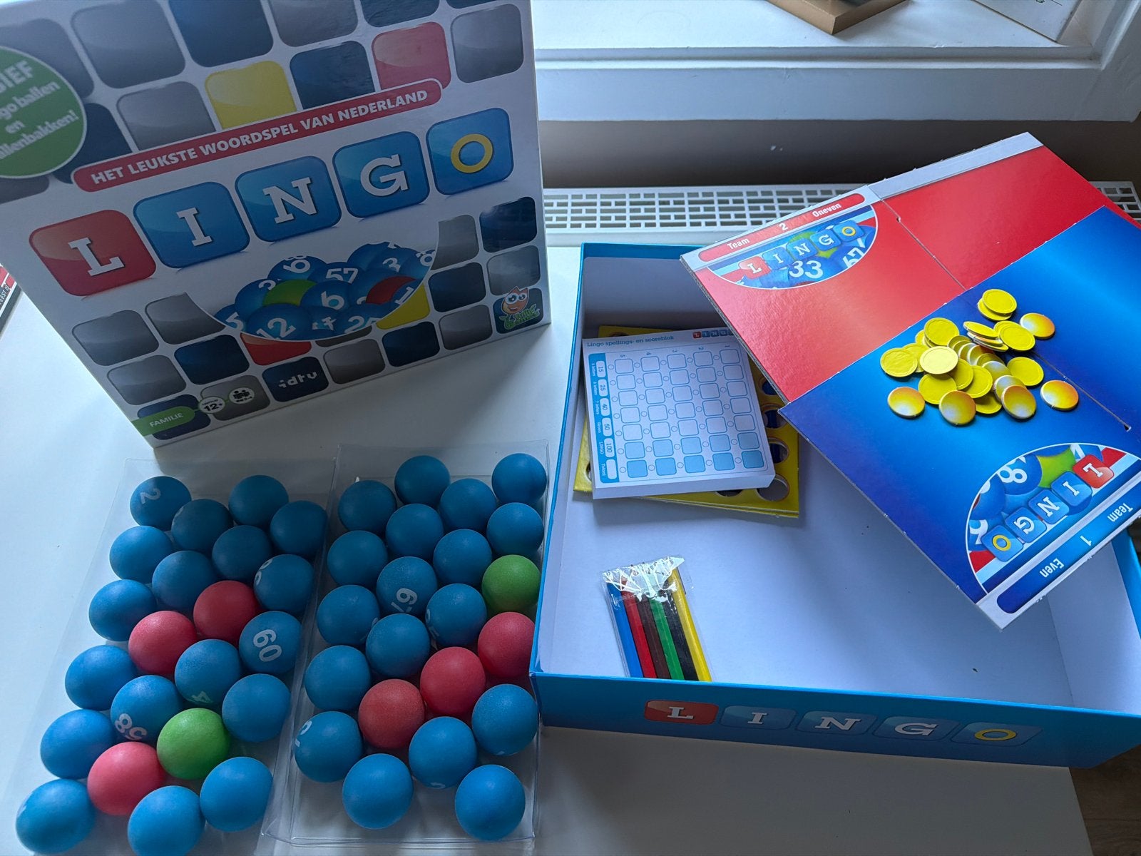 Lingo bordspel - Het leukste woordspel van Nederland, Een of twee spelers, Ophalen of Verzenden, Zo goed als nieuw