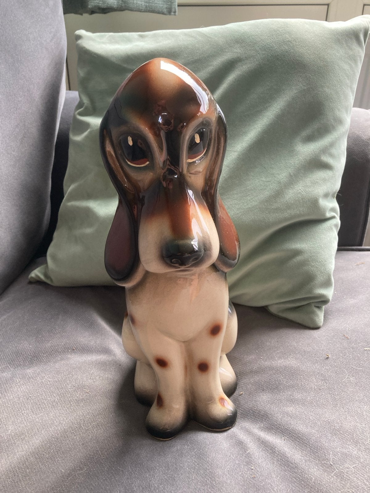 Jema Holland Basset Hound beeldje - 30 cm hoog, Ophalen of Verzenden