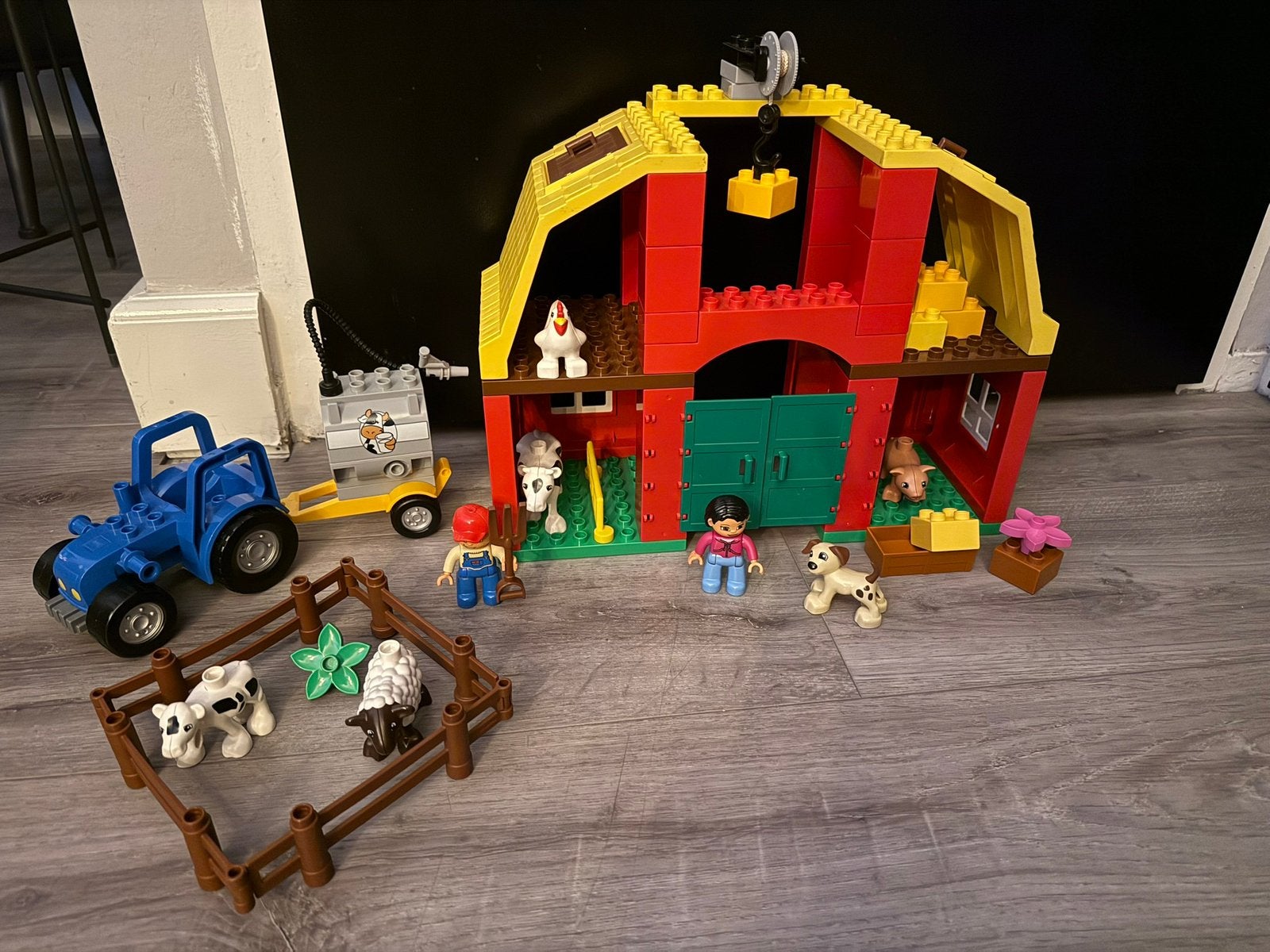Lego Duplo Boerderij Set - Gebruikt, Ophalen of Verzenden, Gebruikt, Overige merken
