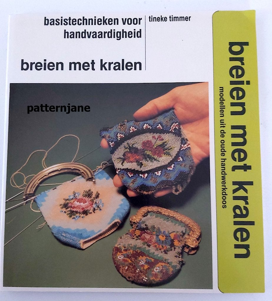 Breien met Kralen - door tineke timmer boek 32 blz -, Verzenden, Zo goed als nieuw, Breien of Haken, Patroon of Boek