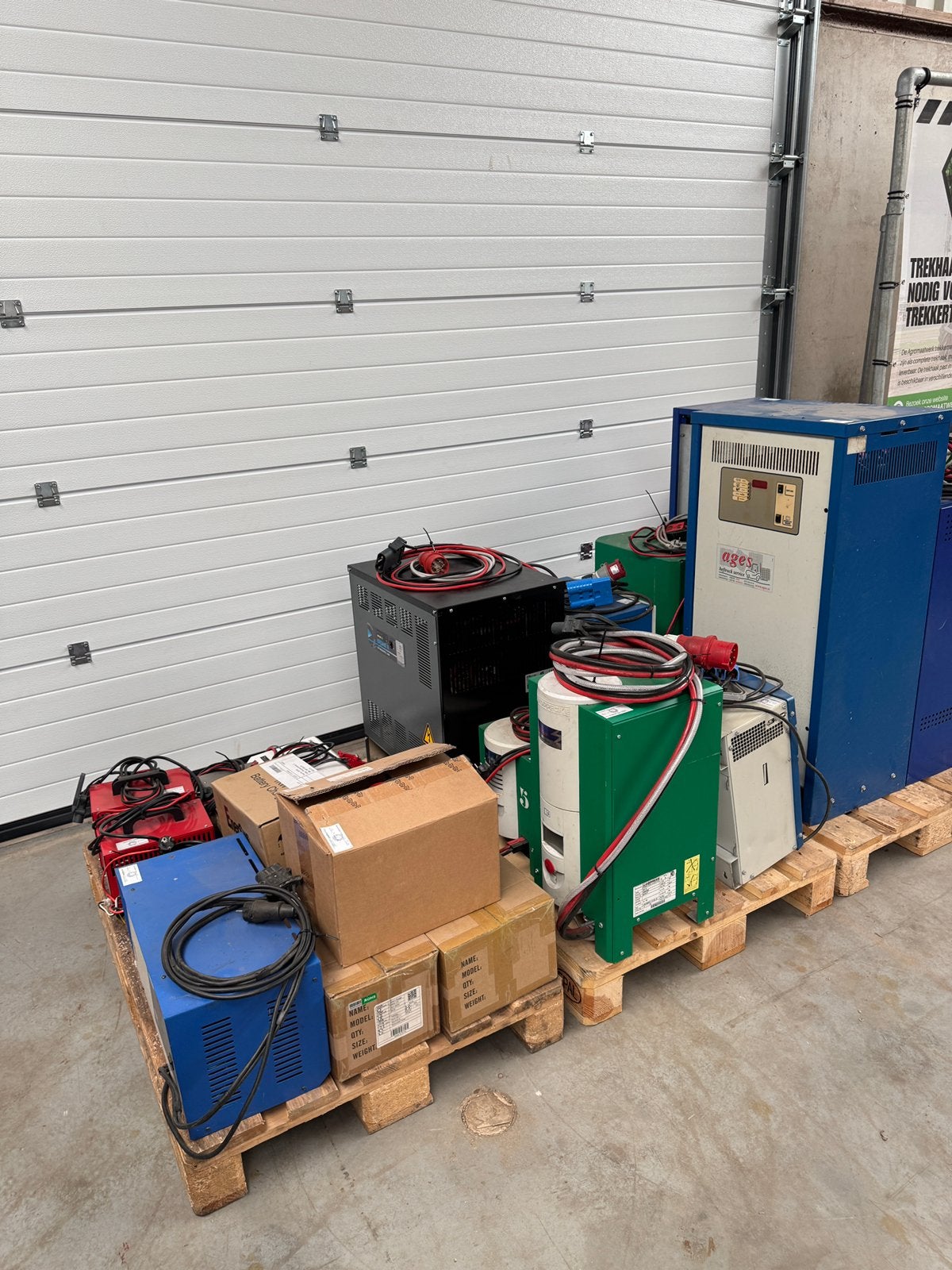 Verschillende acculaders 24v 36v 48v 80v, Ophalen, Nieuw
