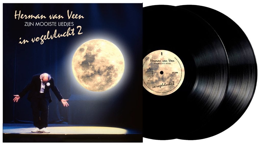Vinyl 2LP Herman Van Veen In Vogelvlucht 2 NIEUW, Cd's en Dvd's, Vinyl | Nederlandstalig, Cabaret of Kleinkunst, Ophalen of Verzenden
