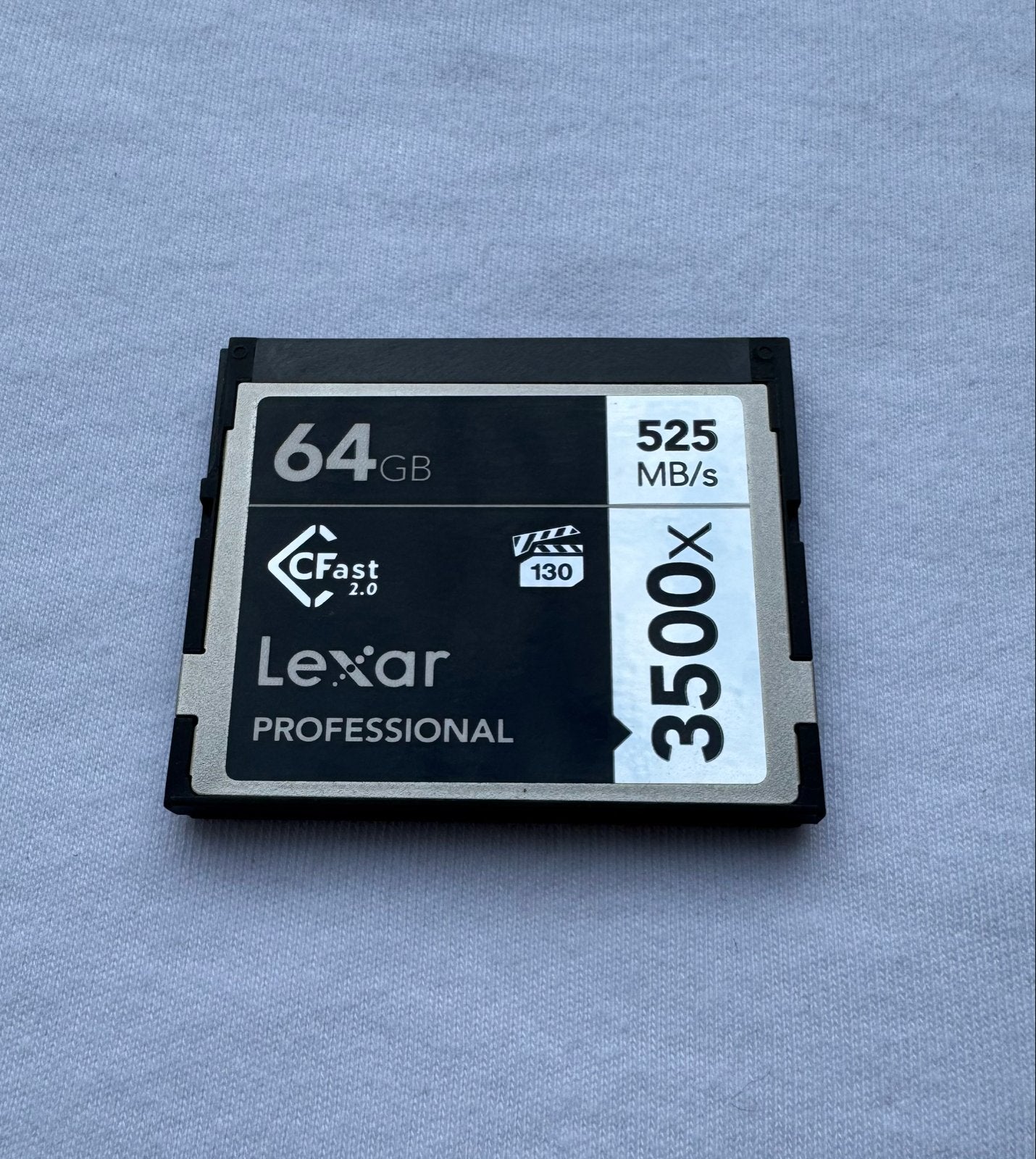 Lexar Professional 3500x CFast 2.0 64GB geheugenkaart, CFexpress Type B, Ophalen of Verzenden, Fotocamera, 64 GB