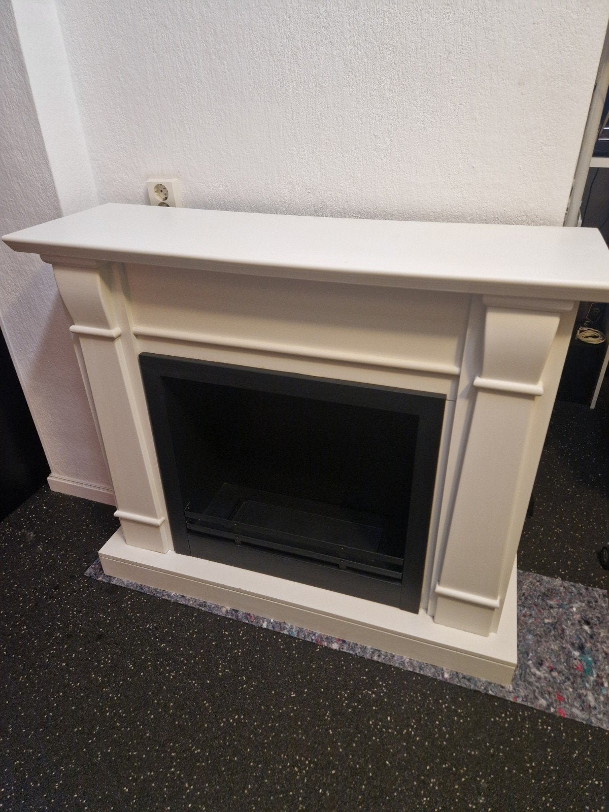 Openhaard met ombouw, Huis en Inrichting, Haarden, Ophalen, Gebruikt, Vrijstaande haard, Gelhaard