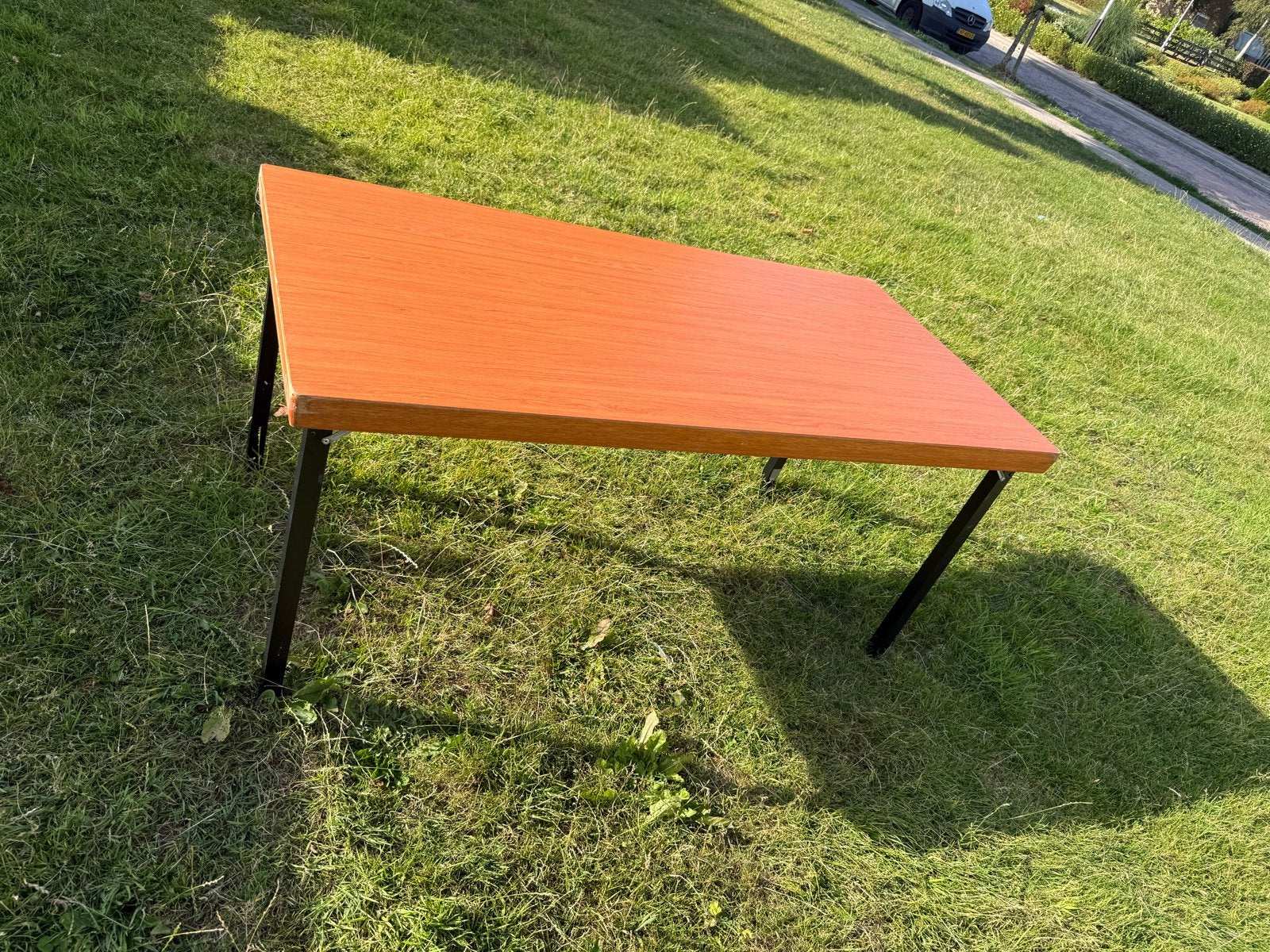 8x opklapbare tafel - ideaal voor feesten en evenemente, Huis en Inrichting, Tafels | Eettafels, Ophalen, Gebruikt, 100 tot 150 cm