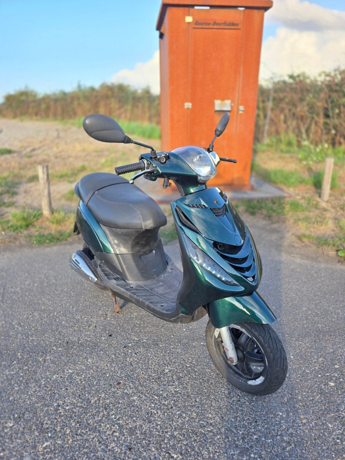 Piaggio Zip Snor – Jaguar Green – 25 km/u, Ophalen, Gebruikt, Benzine, Zip