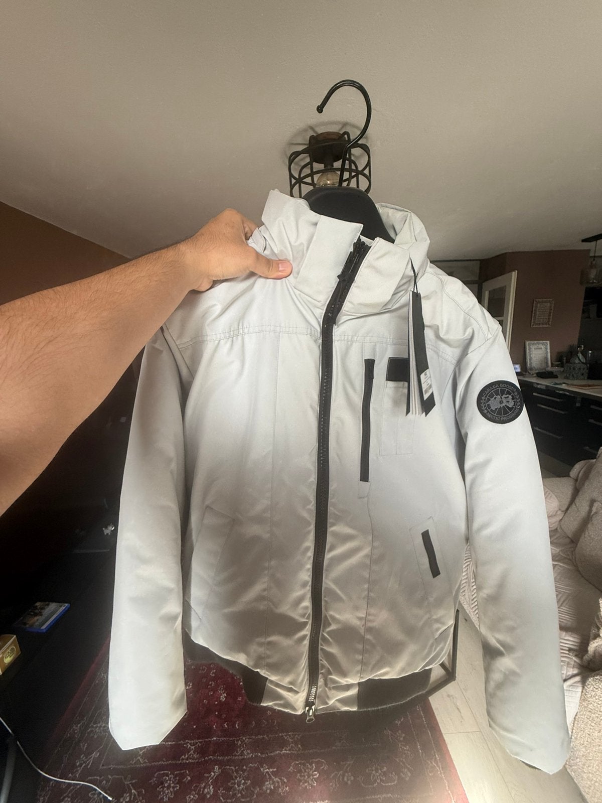 Canada Goose Bomber XL, Ophalen of Verzenden, Nieuw, Maat 56/58 (XL), Grijs