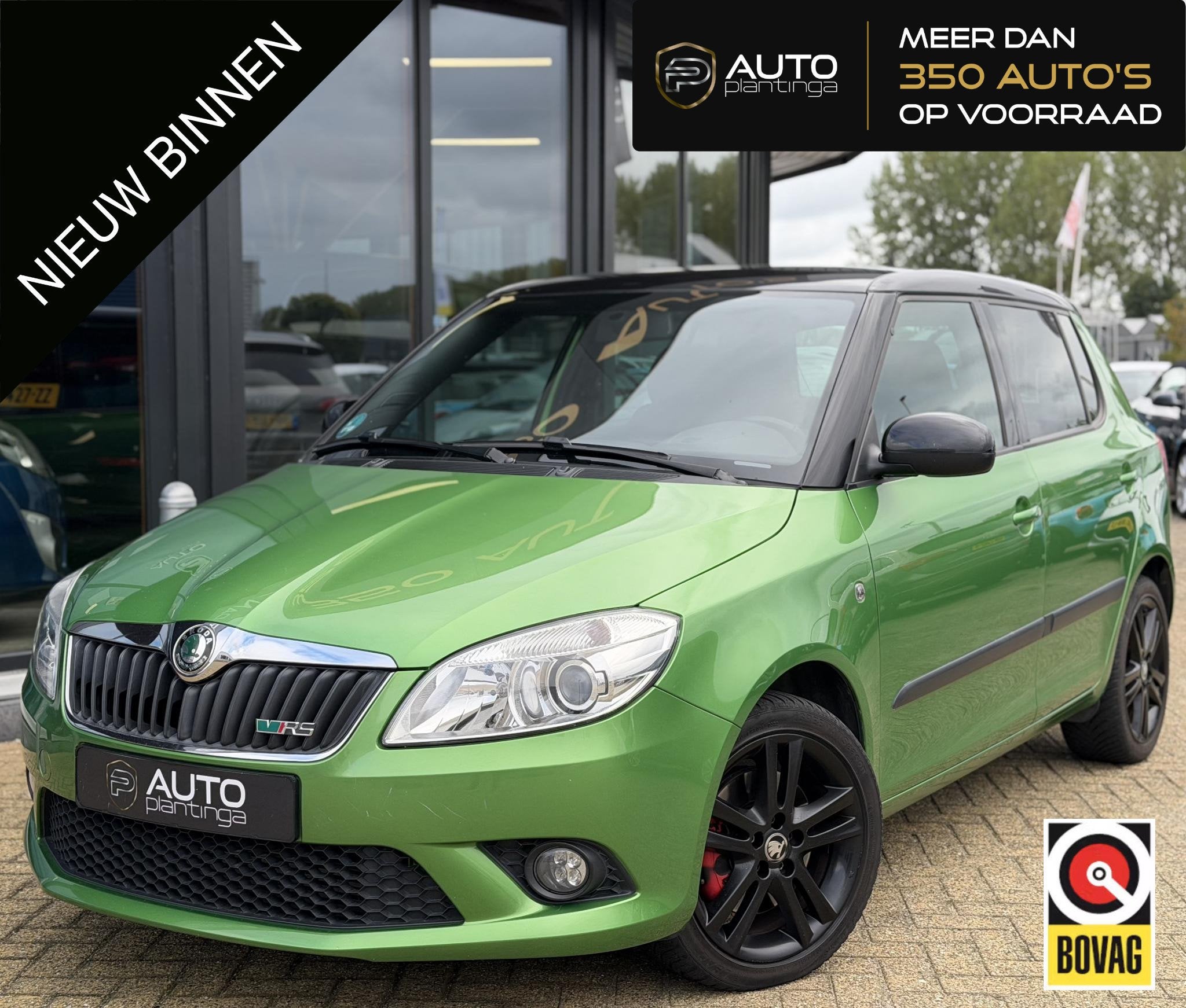 Skoda Fabia 1.4 TSI RS 179PK | AUTOMAAT | DSG | Sportonderst, Auto's, Euro 5, Stof, Gebruikt, 4 cilinders