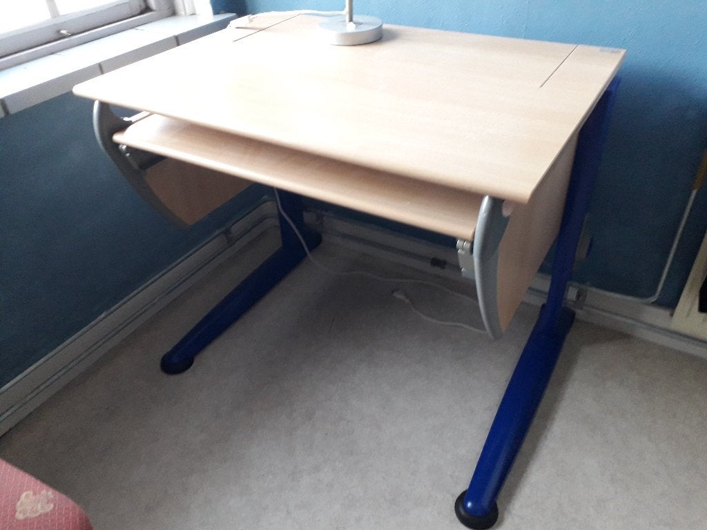 Bureau van het merk Moll ergonomisch en in hoogte verstelb, Huis en Inrichting, Ophalen, In hoogte verstelbaar, Gebruikt
