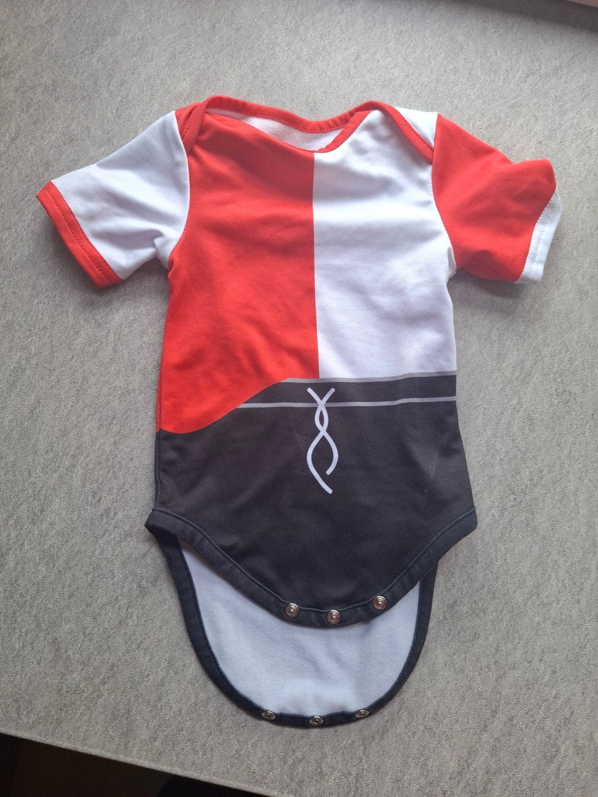 Baby romper Feyenoord maat 63-68, Ophalen, Nacht- of Onderkleding, Gebruikt, Jongetje of Meisje