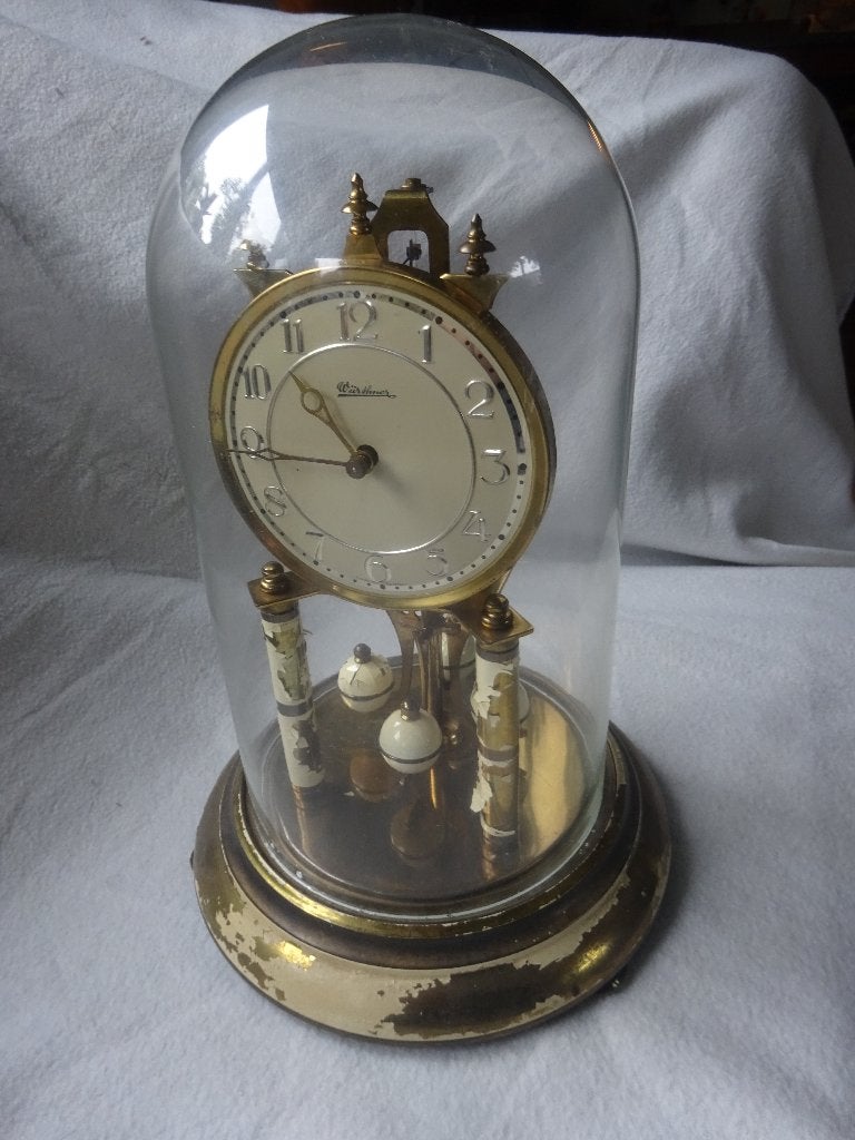 Jaarloper of 400 dagenuurwerk Georg Wurthner, Ophalen