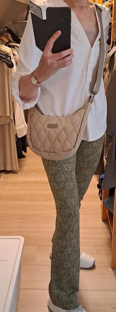 Unique schoudertas nieuw, Sieraden, Tassen en Uiterlijk, Tassen | Schoudertassen, Ophalen of Verzenden, Nieuw, Beige, Overige merken