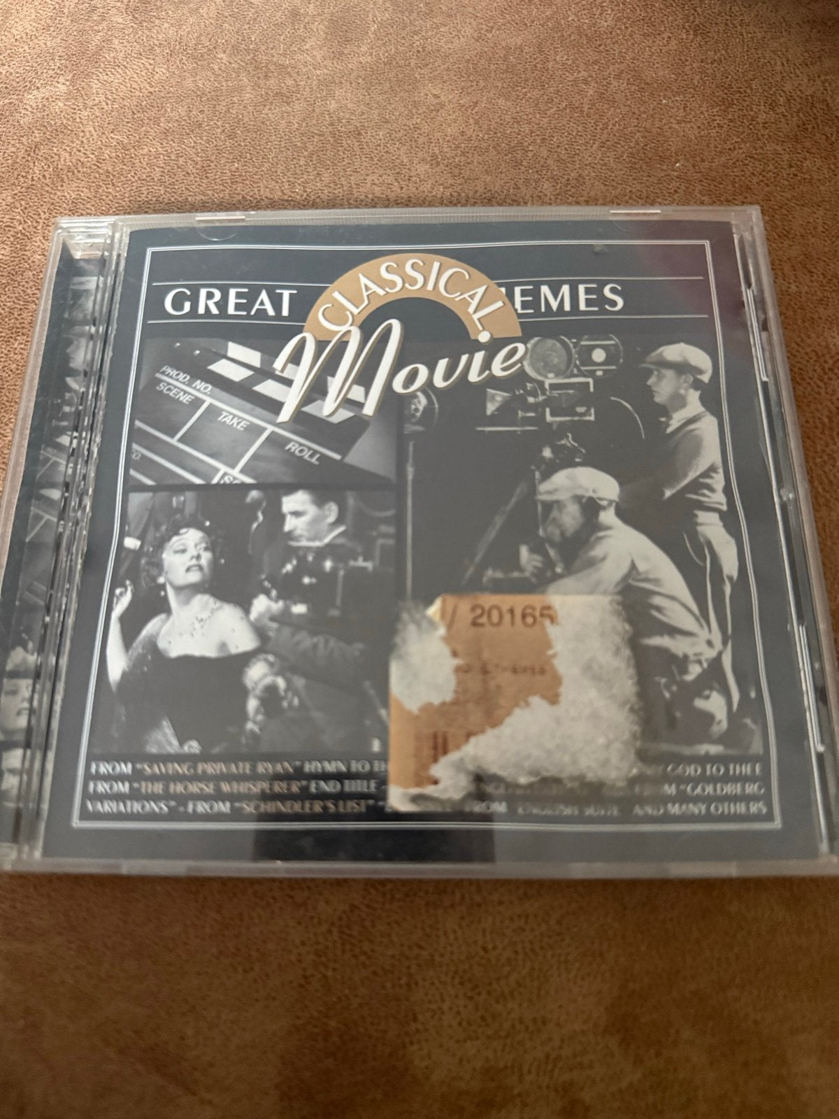Great Classical Movie Themes CD - Filmmuziek Collectie, Cd's en Dvd's, Cd's | Filmmuziek en Soundtracks, Soundtrack, Ophalen of Verzenden