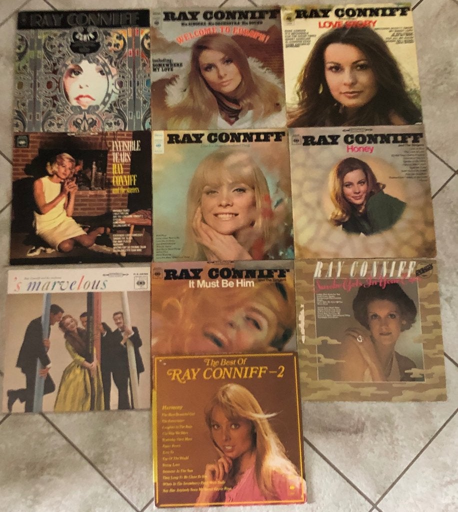 RAY CONNIFF AND HIS ORCHESTRA 10 LP'S, Ophalen of Verzenden, Zo goed als nieuw, 12 inch, LP