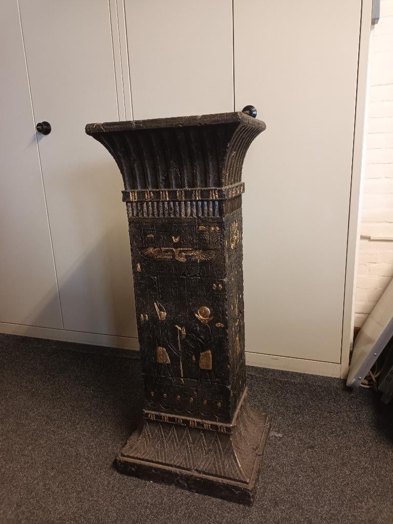 Egyptische zuil, Ophalen