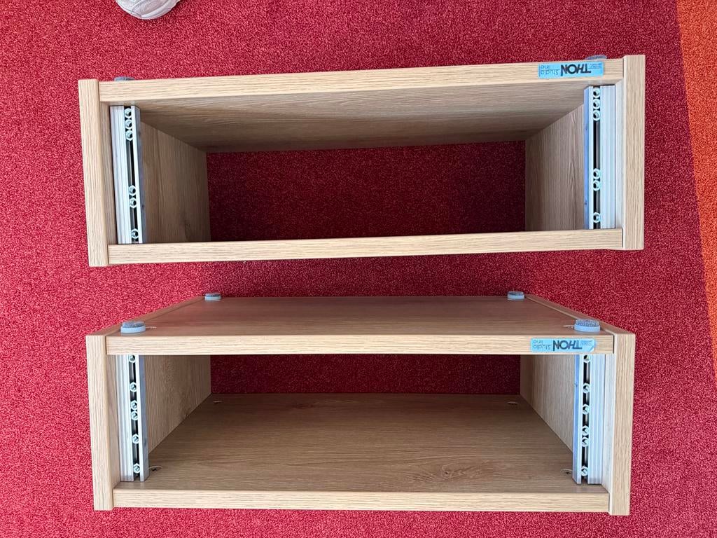 Thon Studio Desktop 3U eiken 19” rack, Ophalen, Gebruikt, Overige instrumenten
