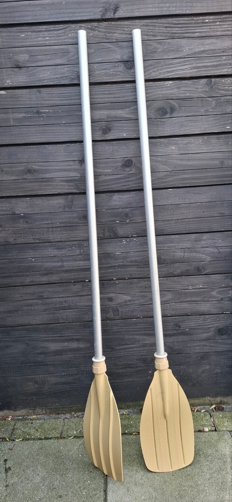 Set van 2 peddels, Ophalen, Gebruikt, Enkelbladige peddel