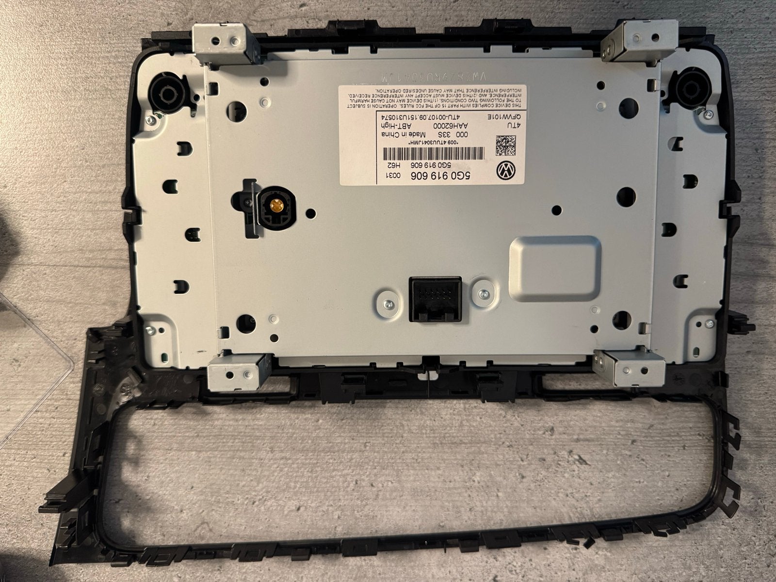 VW Golf 7 Discover Media MIB2 Navigatie Radio Unit, Ophalen, Gebruikt