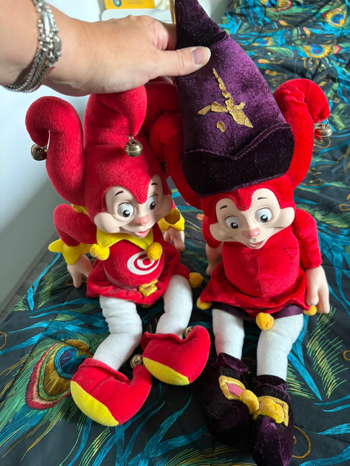 Twee Pardoes Efteling poppen, Verzamelen, Ophalen of Verzenden, Zo goed als nieuw, Beeldje of Poppetje