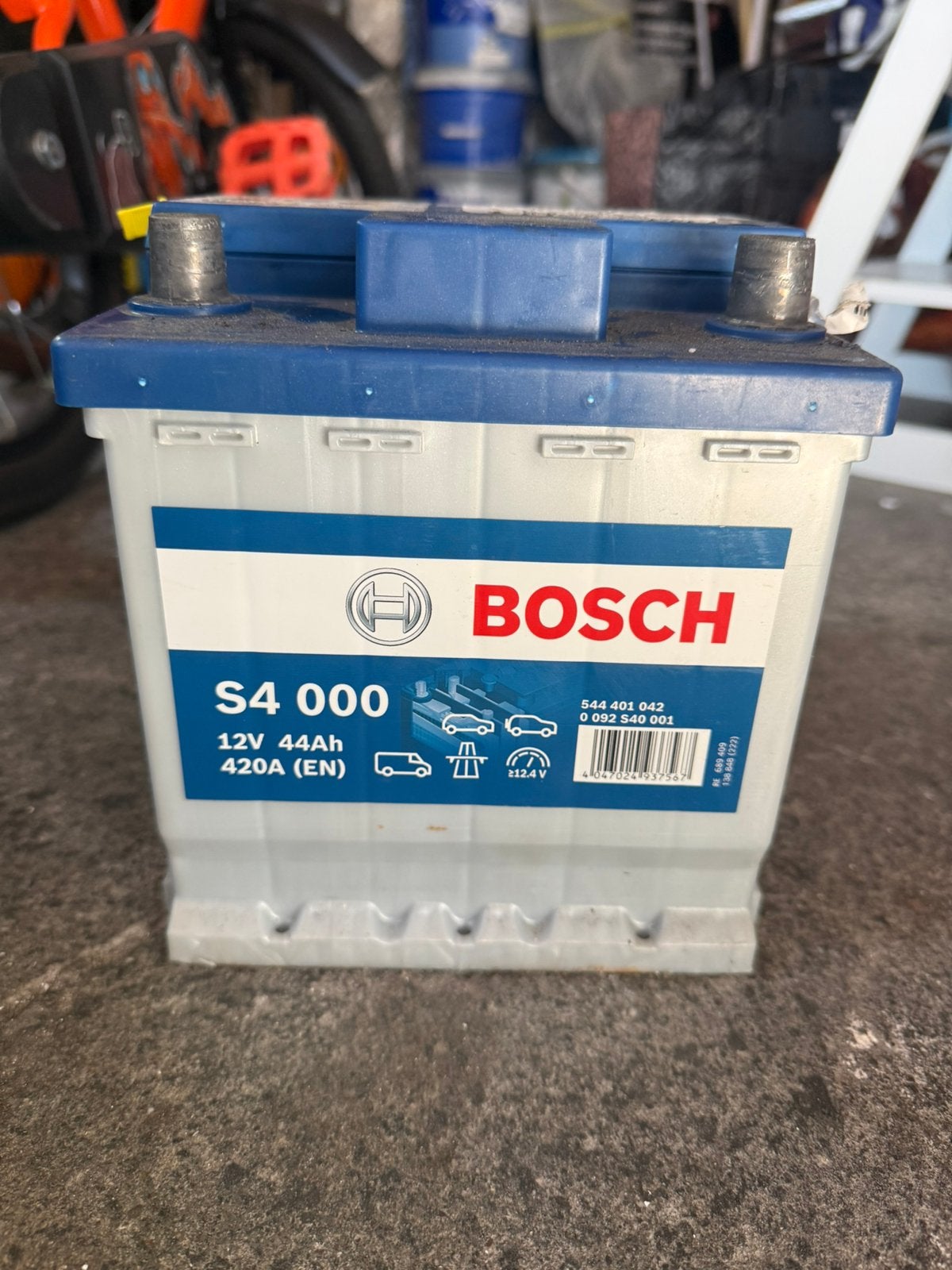 Bosch Accu, Ophalen, Nieuw