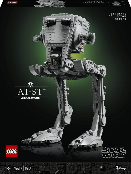 LEGO Star Wars AT-ST Walker Bouwpakket voor Volwassenen -..., Kinderen en Baby's, Speelgoed | Duplo en Lego, Info@lego.com, Compleet