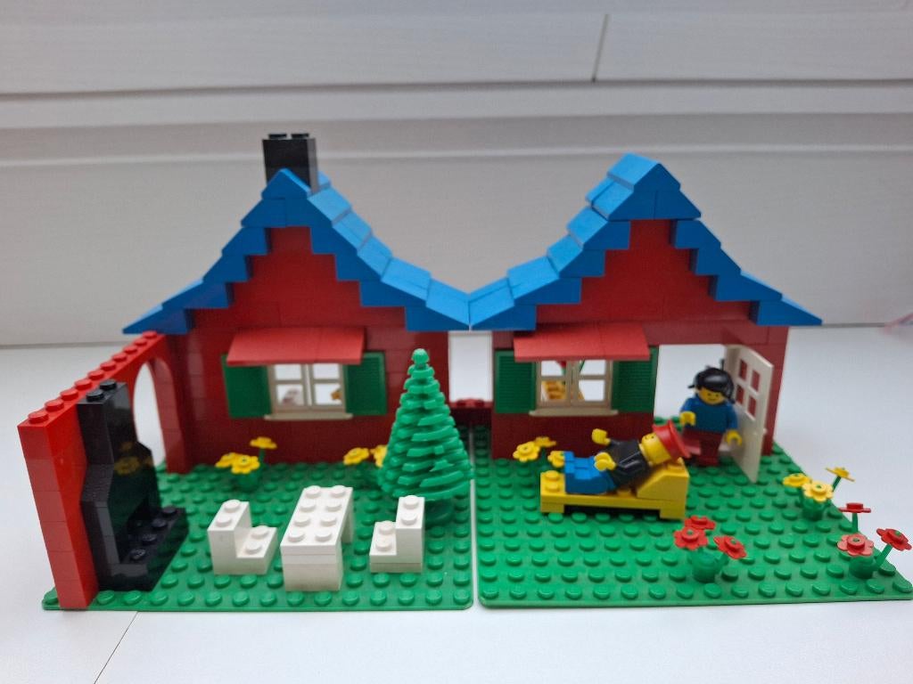 Lego 376 ( 376-2 ) Town House with Garden 1978, Kinderen en Baby's, Speelgoed | Duplo en Lego, Ophalen of Verzenden, Gebruikt