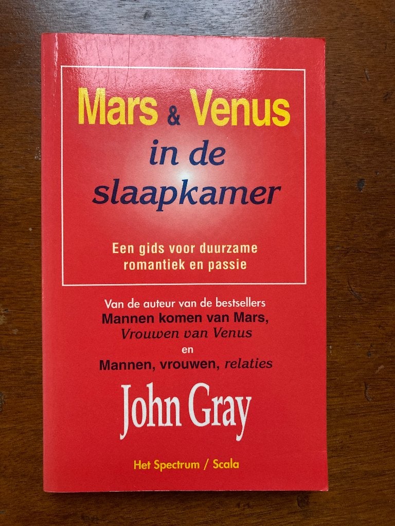 Boek Mars & Venus in de slaapkamer - John Gray, Ophalen of Verzenden, Zo goed als nieuw, Cognitieve psychologie, John Gray