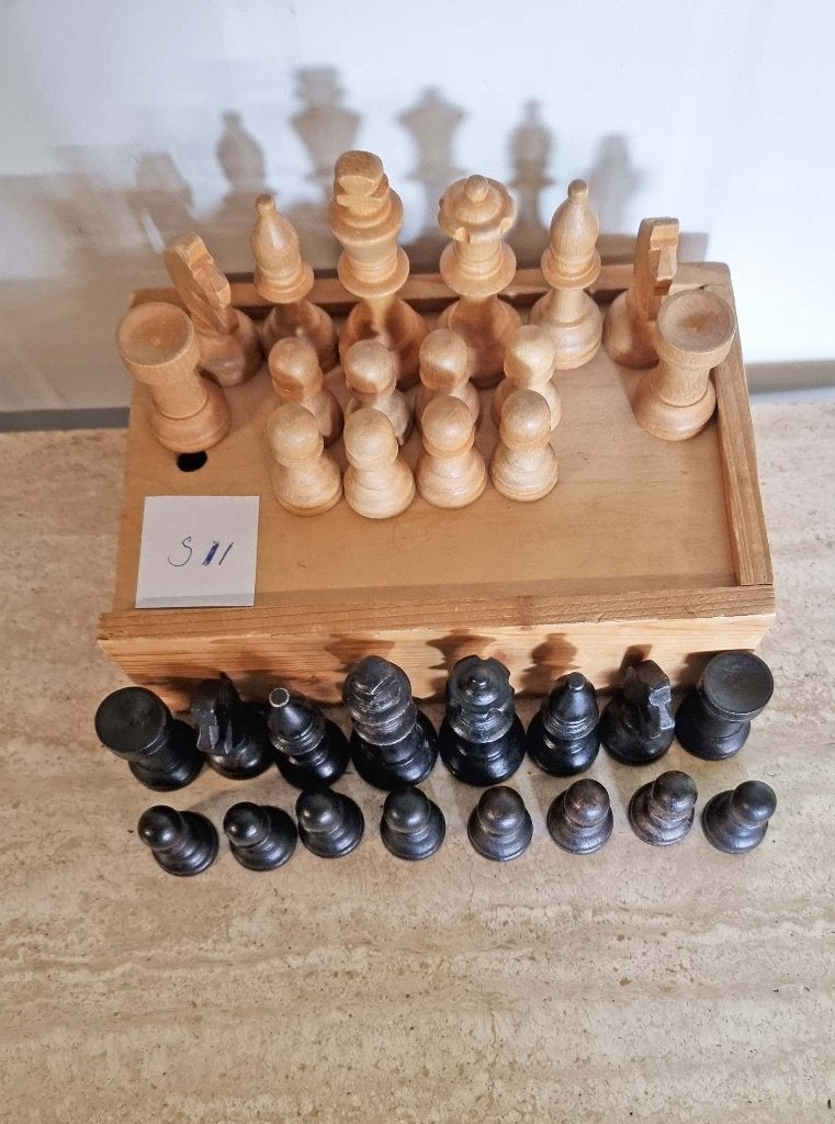 Schaakstukken, Ophalen of Verzenden, Gebruikt, Onbekend