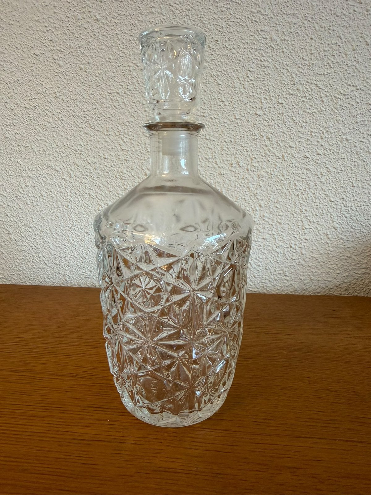 Vintage Italiaans glas karaf uit de jaren 1970, Ophalen