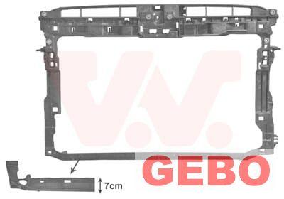 Volkswagen golf 7 2012/2017 voorfront 5G0 805 588 AC NIEUW, Auto-onderdelen, Carrosserie en Plaatwerk, Bumper, Volkswagen, Voor