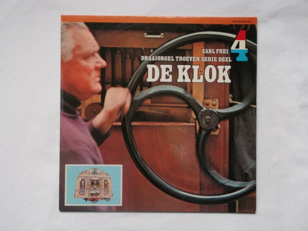 De Klok - Draaiorgel troeven serie deel 4 LP, LP, Gebruikt, Ophalen of Verzenden, Levenslied of Smartlap