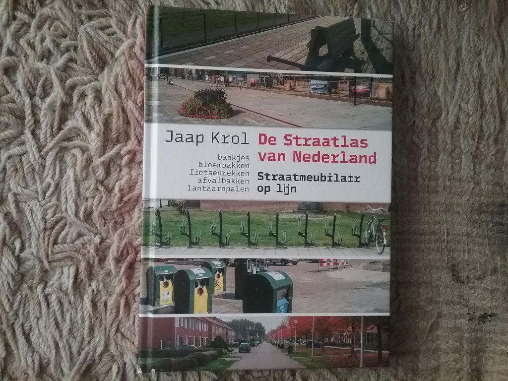 De Straatlas v Nederland, straatmeubilair / Jaap Krol (2024), Ophalen of Verzenden, Zo goed als nieuw, Overige onderwerpen