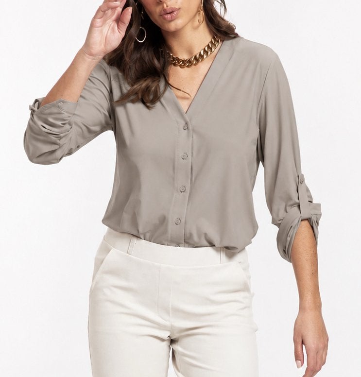 Studio anneloes evi blouse XXL beige travelstof, Beige, Maat 46/48 (XL) of groter, Ophalen of Verzenden, Zo goed als nieuw