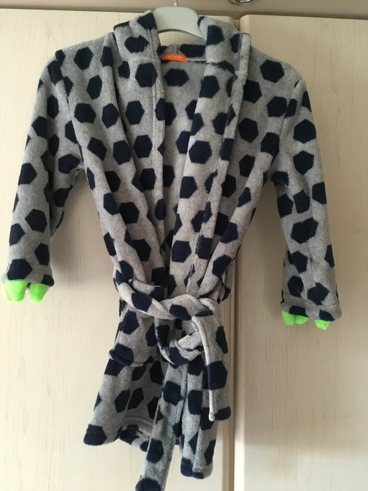 Badjas maat 110/116 draak, Kinderen en Baby's, Ophalen of Verzenden, Zo goed als nieuw, Nacht- of Onderkleding