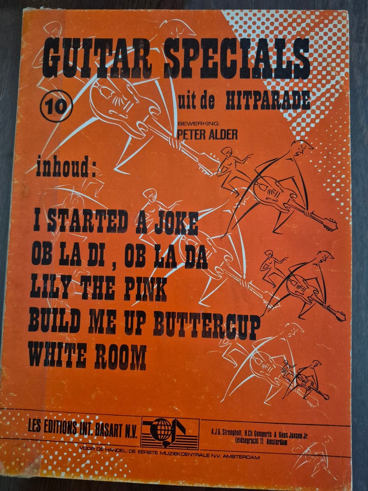 Gitaar Specials uit de Hitparade - Peter Alder, Ophalen of Verzenden, Thema, Populair, Gitaar