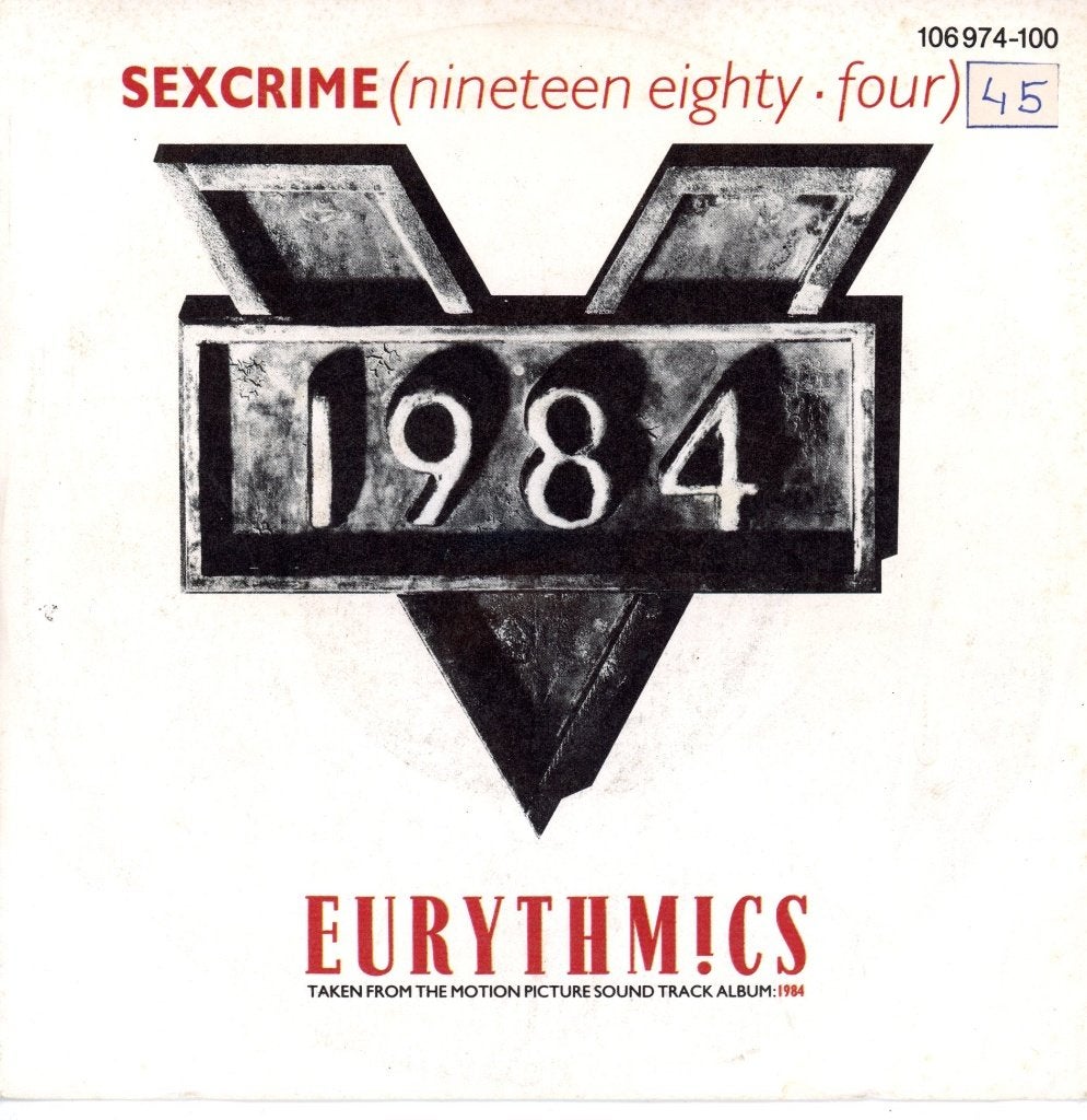 S Eurythmics - Sex Crime (1984), Inclusief binnenhoes, Verzenden, Gebruikt, Pop