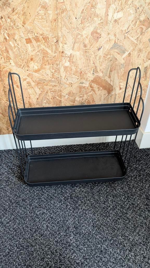 IKEA Apotekare Ophanging - Zwart Metalen Rek, Ophalen, Gebruikt