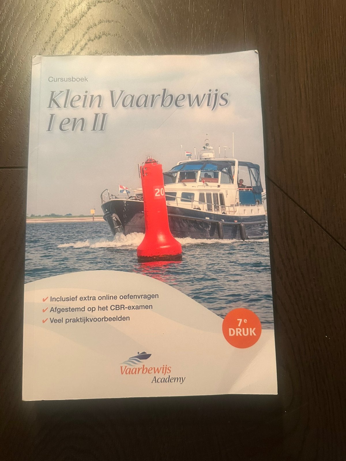 Cursusboek Klein Vaarbewijs 1 & 2 Vaarbewijs Academy, Ophalen of Verzenden, Alpha, Zo goed als nieuw, HBO