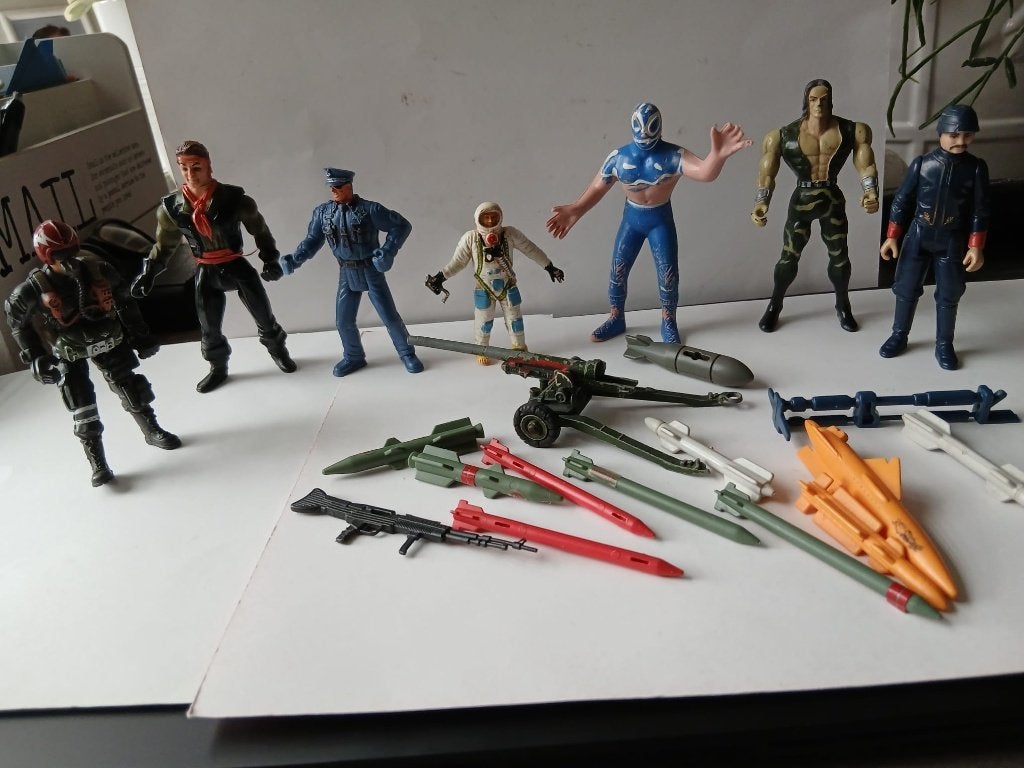 Vintage Actiefiguurtjes, Verzamelen, Poppetjes en Figuurtjes, Ophalen of Verzenden, Gebruikt