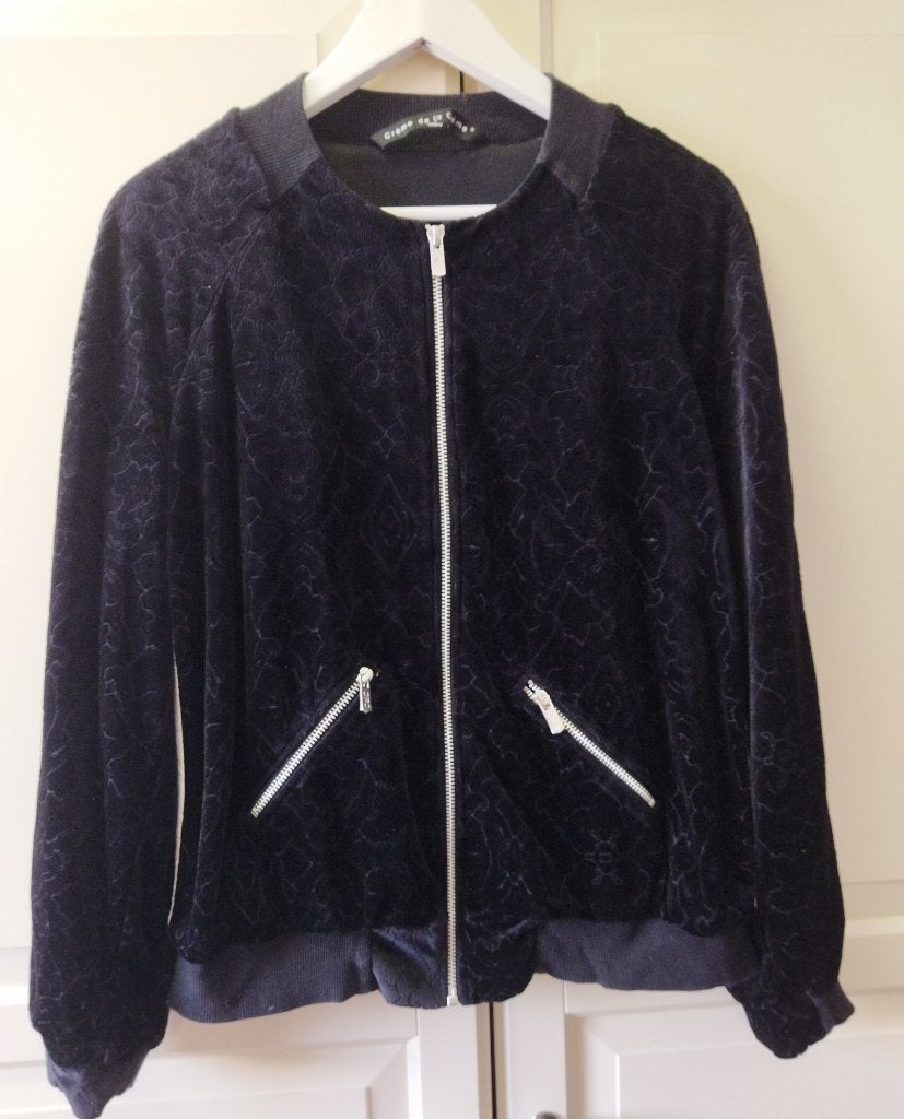 Crème De La Crème Velours Vest Maat M, Maat 38/40 (M), Zwart, Creme de la creme, Ophalen of Verzenden