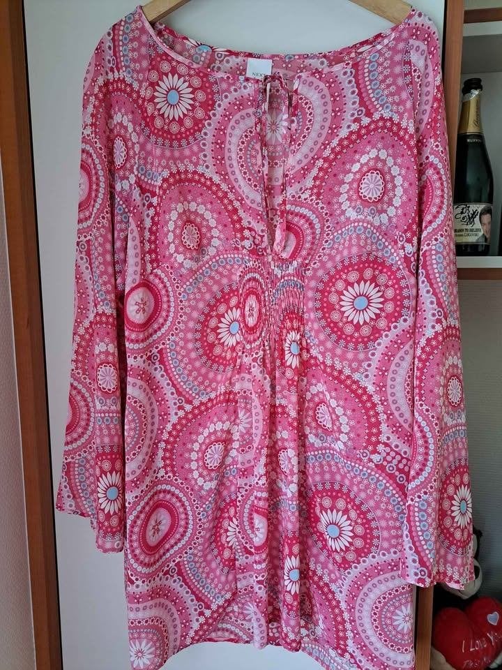 Next, strand tuniek met Mandala Print, mt 46, Maat 46/48 (XL) of groter, Ophalen of Verzenden, Zo goed als nieuw, Roze