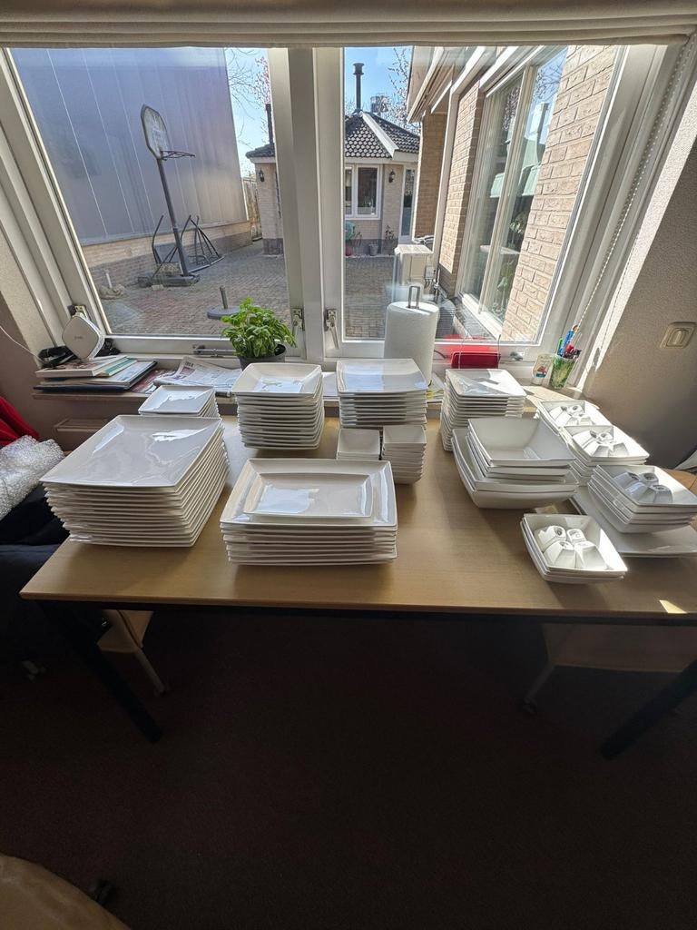 Complete 165-delige serviesset – borden, kommen, schalen, Huis en Inrichting, Ophalen of Verzenden