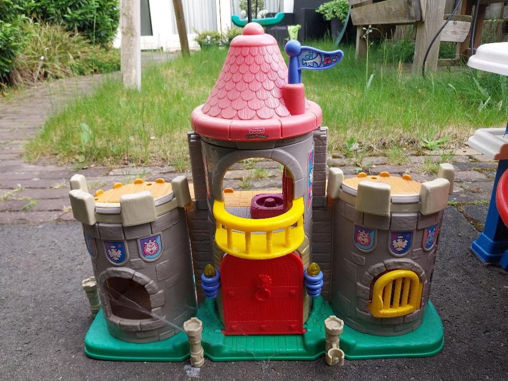 Kasteel fisher price, Kinderen en Baby's, Speelgoed | Fisher-Price, Ophalen, Gebruikt, Speelset