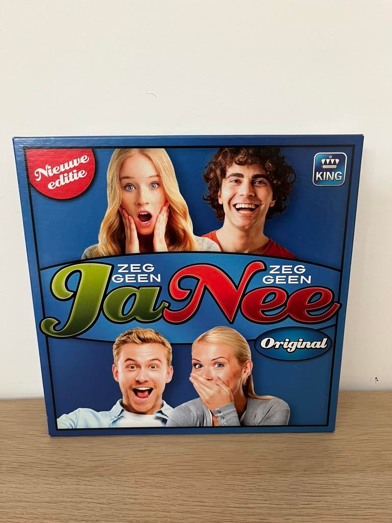 King “Zeg geen ja, zeg geen nee”-spel, Drie of vier spelers, Verzenden, Nieuw
